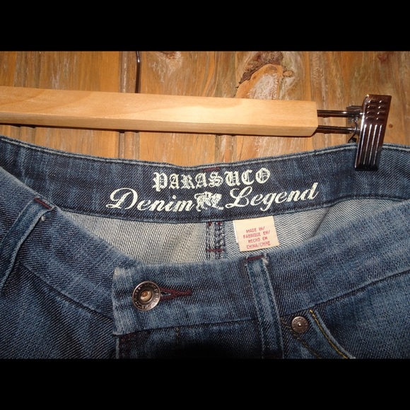 Parasuco dark wash flare jeans - Picture 3 of 7